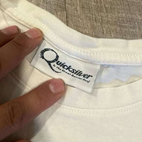 Vintage Quicksilver Dive Long Sleeve Mens Shirt - Picture 4 of 5